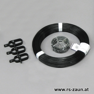 Zaun Kit schwarz