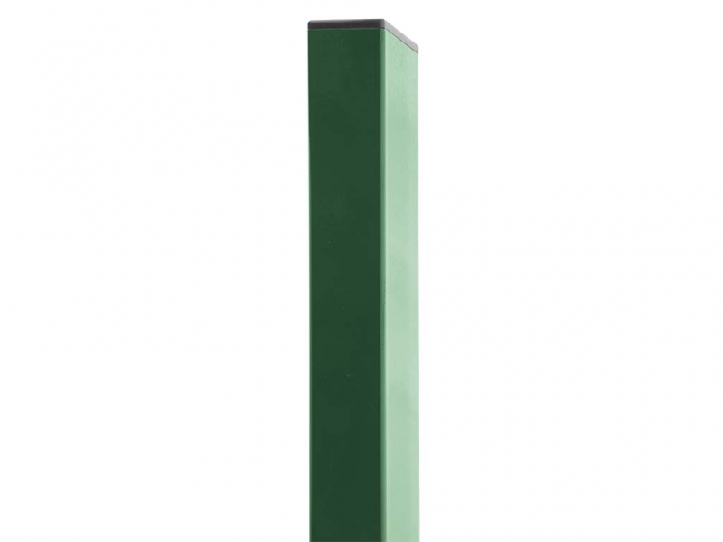 Zaunpfosten 34 mm grün Zaunpfahl Pfosten 1,5m Metallzaun Schweißgitter RAL 6005 
